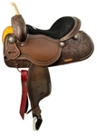 Showman Argentina Cow Leather Round Skirt SADDLE.14",15",16". Fixed Price $575.00.