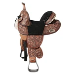C-O-16 Treeless Western Trail Barrel Racing American Leather Saddle Hilason. Fixed Price $749.95.