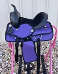 Youth Kid Western New Generation Horse Synthetic Saddle - 10" 12" 13". Fixed Price $189.99.