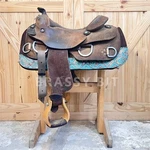 15.5" Silver Mesa Training Saddle. Fixed Price $1599.00.