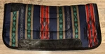 No Name Tacky Back Blue & Red Western Saddle Pad 31'' X 30''. Fixed Price $35.00.