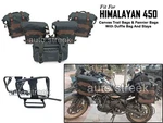 For Royal Enfield Himalayan 450 Trail, Pannier With Duffle Bags & Saddle Stay. Fixed Price $382.50.