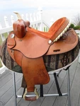 14'' Fqh Bars #724 The American Saddlery Bear Trap Western Barrel Usa. Fixed Price $550.00.