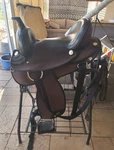 Abetta Black Pleasure/trail Saddle 15 In 20500-5. Fixed Price $350.00.