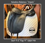 Hulsebos Balance+/impuls Dressage Saddle. 17.5 Mw. Fixed Price $2275.00.