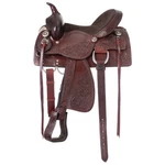 13" Youth Western Saddle - Jacksonville Trail Dark Oil Square Skirt. Fixed Price $451.90.