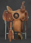 Premium Leather Hand Carved Western Ranch Roper Horse Saddle With Matching Tack. Fixed Price $499.00.