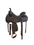 1-1298 15.5 Inch New Hr Saddlery Western Ranch Cutting Signature Series. Fixed Price $2975.00.
