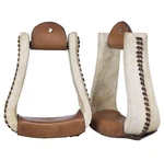 Tough 1 Stirrups Royal King Laced Rawhide Deep Roper 57-5892. Fixed Price $59.83.