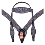 Western Horse Headstall Breast Collar Set Tack American Leather Hilason. Fixed Price $124.95.