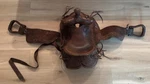 Antique Texas Tanning & Mfg. Collectible Western Ranch Saddle. Fixed Price $269.99.