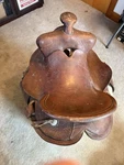 1960'S Vintage Ozark Leather Co. Western Saddle 14" Seat Waco Tx 22" Skirt. Fixed Price $199.99.