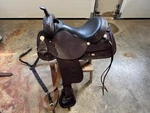 Lightly Used Wide Circle High HORSE17" Saddle Lightweightt. Fixed Price $800.00.