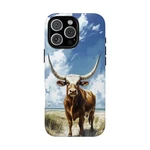 Bull Horns Blue Sky Ink Case For Iphone/galaxy/pixel. Fixed Price $44.99.