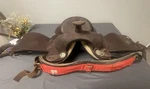 Wintec Western Trail Horse Saddle Brown 15". Fixed Price $190.00.