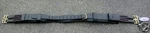 Adjustable Leather Australian Girth -46" To 54" Black Brass Hardware. Fixed Price $55.00.