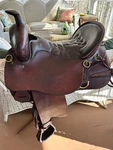 Tucker High Plains Trail Saddle, 16.5 Inch, Medium Tree. Fixed Price $1050.00.