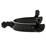 Hilason Western Rosebud Spur Black Satin Finish 3/4" Band 1" Shank. Fixed Price $39.95.