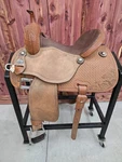 14.5" Martin Crown Barrel Saddle. Fixed Price $2600.00.