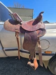 15" Tex-tan Western Pleasure/ Trail Saddle. Fixed Price $575.00.