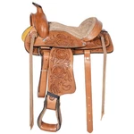 Kids Youth Children Miniature Pony Horse Saddle Leather Pleasure Western Floral. Fixed Price $299.00.