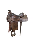 15 Inch Used Ozark Leather Co. Western Pleasure Saddle 1019-10618. Fixed Price $306.65.