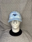 Ford Mustang Hat Cap Strap Back One Size Blue Tie Dye Embroidered Baseball Mens. Fixed Price $17.99.