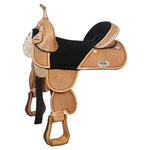 Hilason Western Treeless Trail Barrel Saddle American Leather For Horses. Fixed Price $749.95.