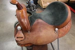 15 Hereford Textan Western Saddle Brown Leather (02RIE26CA). Fixed Price $649.99.