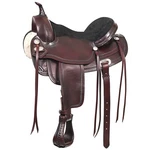 56HS Hilason Western Horse Treeless Trail Pleasure American Leather Saddle. Fixed Price $749.95.