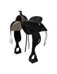 Abetta Western Saddle Brushpopper Nylon Lightweight Black 20555. Fixed Price $1040.00.