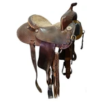 Used 13" & Martha Wright Barrel Racing Saddle Code: U13EDMARBR12BK. Fixed Price $1025.00.