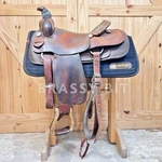 15" Vintage Circle Y Roping Saddle. Fixed Price $599.99.