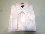 Paul Fredrick Long Sleeve Barrel Cuff Dress Shirt Size 20 X 36...NWOT. Fixed Price $24.99.