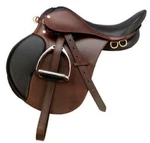 English Jumping All Purpose Horse Riding Leather Saddle With Free Shipping. Fixed Price $320.00.