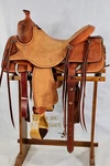 New 16" Hr Hud Roberts Signature Series Working Cowhorse Western Saddle Fqhb. Fixed Price $2900.00.