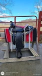 Black Saddle King Of Texas Western Show Trail 15.5 Seat. Fixed Price $799.00.
