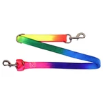 27AI Hilason Rainbow Ply Nylon Tie Down Nickle Plated Hardware Western Horse. Fixed Price $18.99.