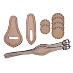 Showman 10 Piece Saddle Leather Replacement Trim Kit. Fixed Price $12.95.