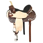 Hilason Western Saddle American Leather Treeless Trail Barrel For. Fixed Price $749.95.