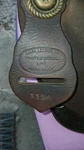 Used Ozark Leather Co Professional Line Model 1128, 15" Seat Roping Saddle. Fixed Price $300.00.