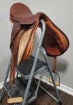 Collegiate Saddlery 18" All Purpose English #6534 W/ Stirrups (argentina). Fixed Price $562.50.