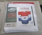 Tough 1 600D Nylon 55-GAL Drum Barrel Covers Set Of 3 Red, White, & Blue New. Fixed Price $49.95.