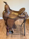 16 Ortho Flex Western Trail Saddle. Fixed Price $1195.00.