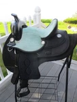 13''FQH King Series 9213 Western Light Weight Synthetic Barrel/trail Saddle. Fixed Price $125.00.