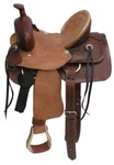 Buffalo Youth Hard Seat Roper Style Horse Saddle 12". Fixed Price $390.00.