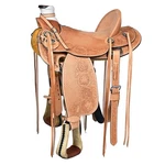 94BH Western Horse Wade Saddle American Leather Ranch Roping Tan Hilason. Fixed Price $749.95.