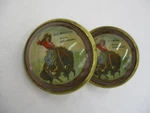 Vtg 101 Ranch Bliss Oklahoma Decorative Brass Bridle Buckles Saddle Tack Pr.. Fixed Price $67.95.