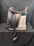 Schleese "jes Elite" Dressage SADDLE-17.5" Dark Brown. Fixed Price $649.99.