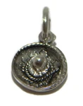 Rancher Hat Charm Pendant .925 Sterling Silver. Fixed Price $24.99.